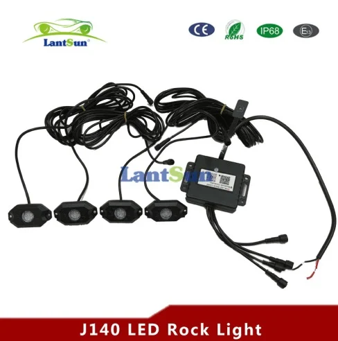 J140 مصباح LED لأسفل الهيكل (rock light)