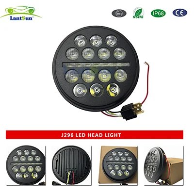 كشاف أمامي LED مقاس 5.75 بوصة لجيب رانجلر J296
