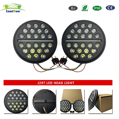 J297 كشاف أمامي LED 7 بوصات