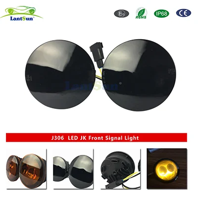 J306 إشارة انعطاف أمامية LED لجيب رانجلر