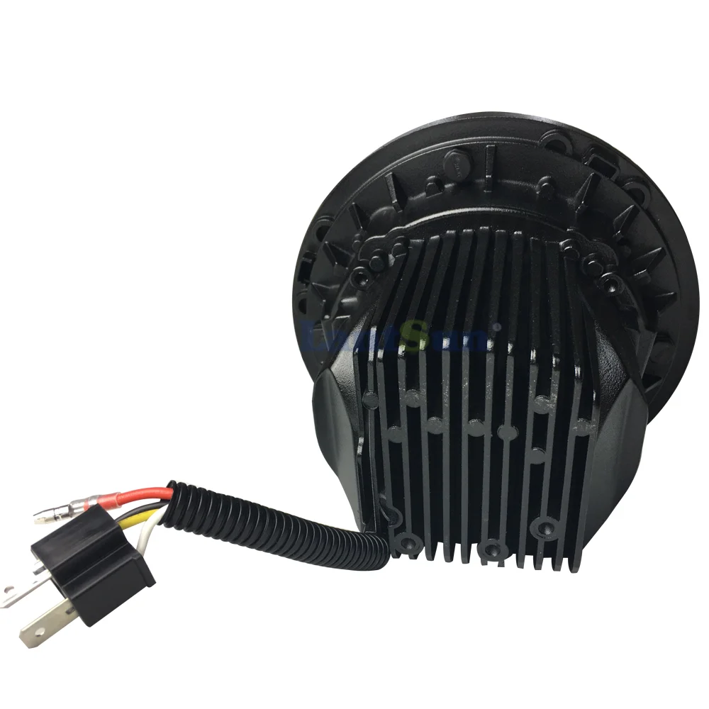 J316 High Low Beam 7 Inch Round Jeep Wrangler LED Headlights view 3