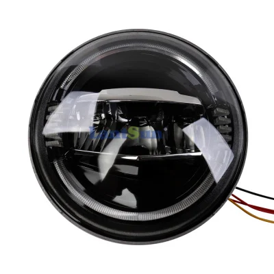 كشاف LED للدراجات النارية بشعاع عالٍ ومنخفض لجيب رانجلر ومركبات الطرق الوعرة J322