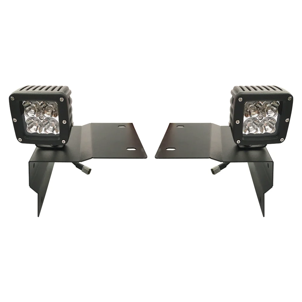 Lantsun JL1055 for Jeep for JL for Wrangler 2018+ JL A Column Bracket+Led620+9#wire view 3
