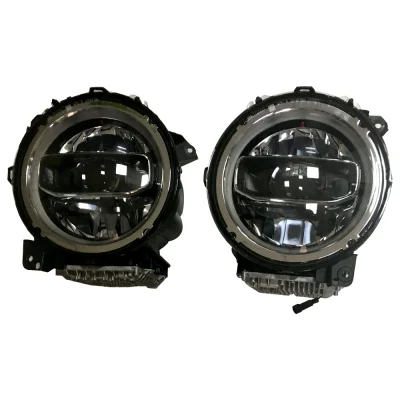كشاف LED دائري للطرق الوعرة 42 و45 واط، 12 فولت، للشاحنات والجرارات وجيب JL2018+ - JL1117