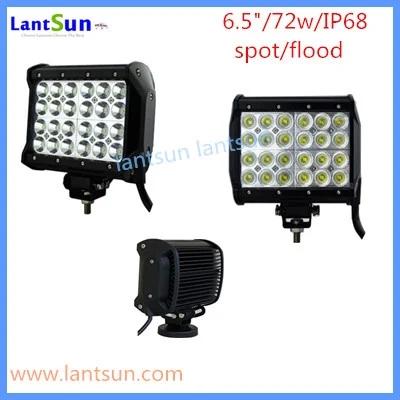 Led4D أشرطة إضاءة LED 72 واط بأربعة صفوف لمركبات ATV وUTV