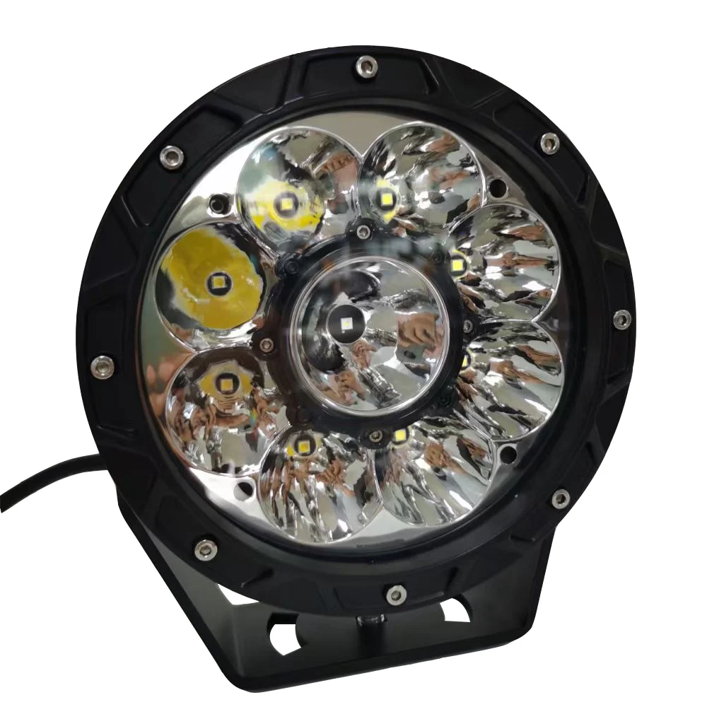 Lantsun LED6114 Farol de trabalho LED de 7 polegadas, acessório auto