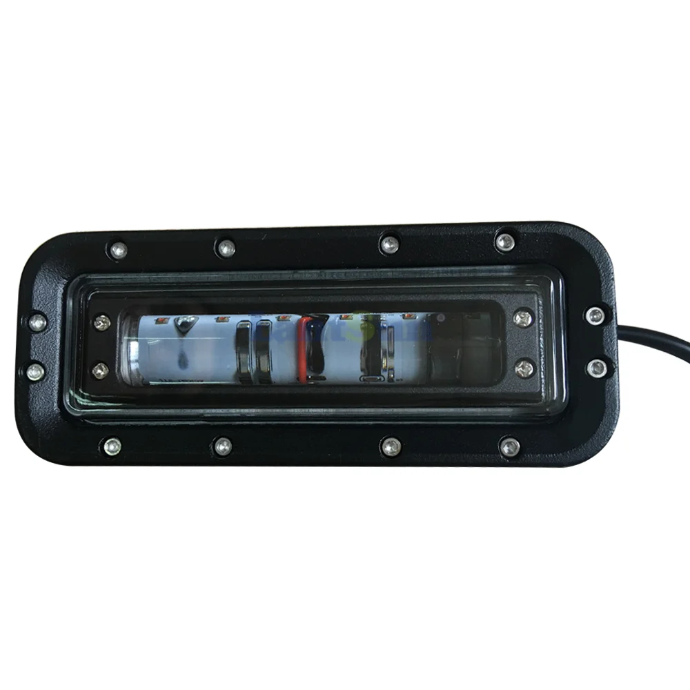 Lantsun LED6412 كشاف سيارة أحمر 6 بوصات 800 لومن