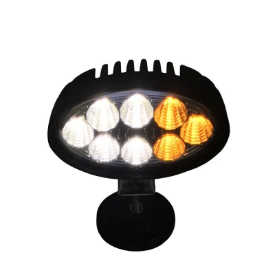 LED6462 كشاف عمل LED بضوء كهرماني وأبيض للمركبات