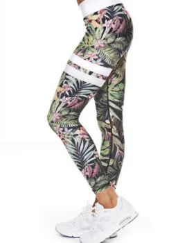 Black yoga leggings XH-YL031 shown full length on a model in a yoga pose