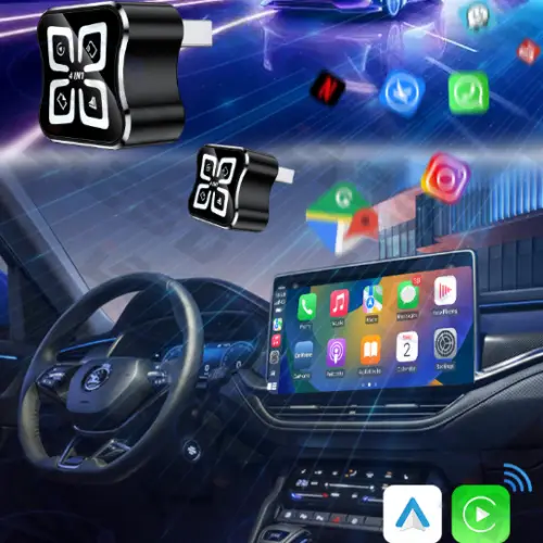 Wireless CarPlay & Andriod Adapter (4 in 1)