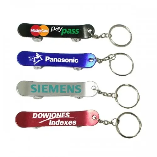 Skateboard Bottle Opener with Key Holder