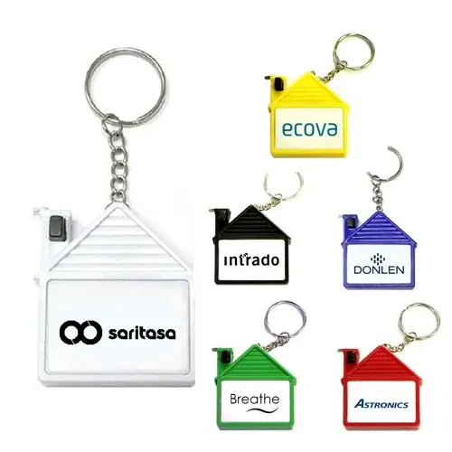 Aluminium LED Flashlight Keychain with Swivel Ring