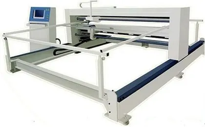 Single needle computerized quilting machine
