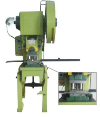 Zigzag spring making machine