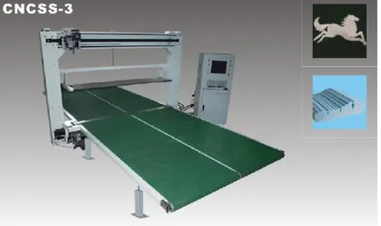CNCSS-3 Vertical single blade foam cutting