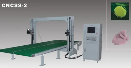 CNCSS-2 CNC horizontal knife blace foam cutting machine