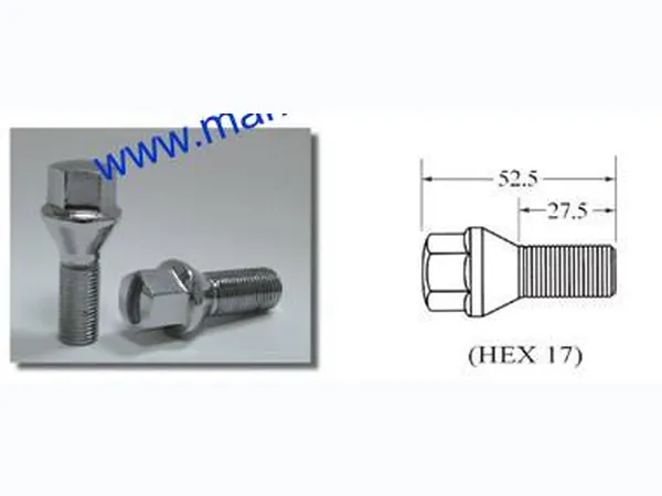 Wheel Bolt Conical Seat
