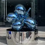Stainless Steel Sphere Sculpture made by Shenzhen Maoping Sculpture Art