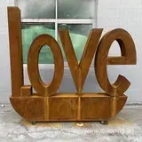 Corten Steel Sculpture made by Shenzhen Maoping Sculpture Art