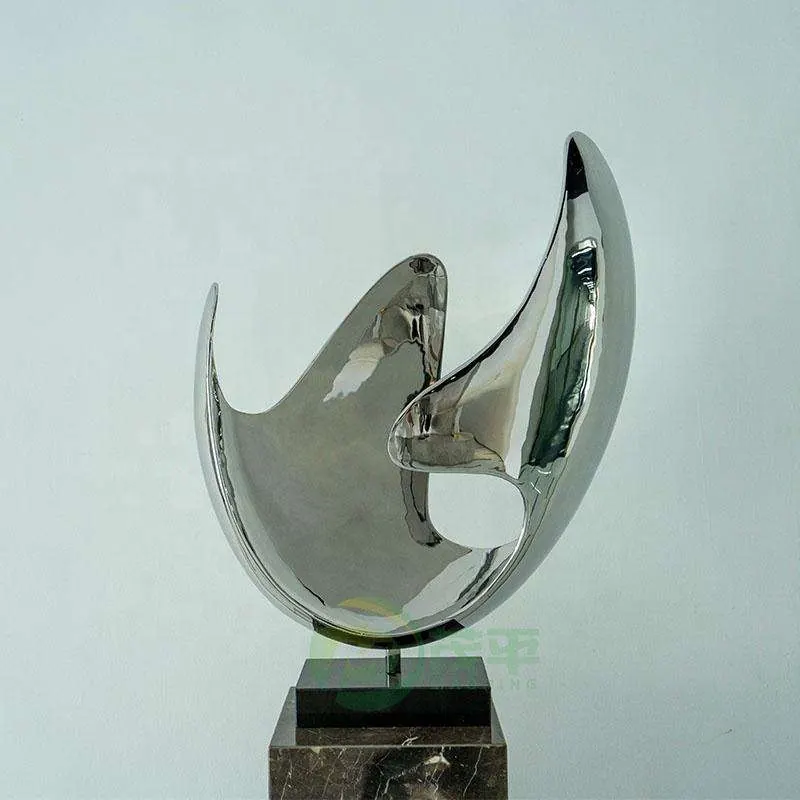 Abstract Curved Surface Desktop Sculpture