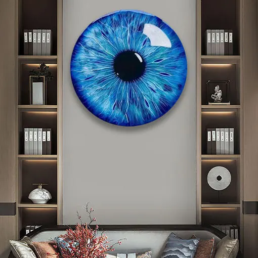 Abstract Eye Wall Decorative Sculpture