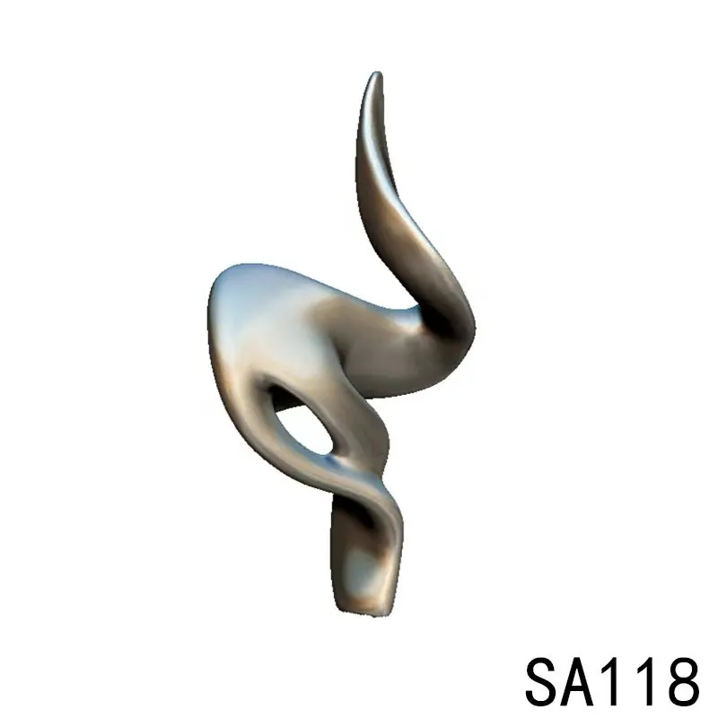 抽象的なステンレス鋼の装飾-SA118