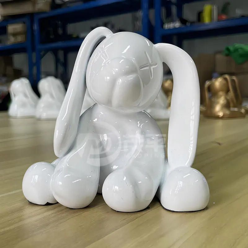 Rabbit Elfデスクトップ彫刻装飾