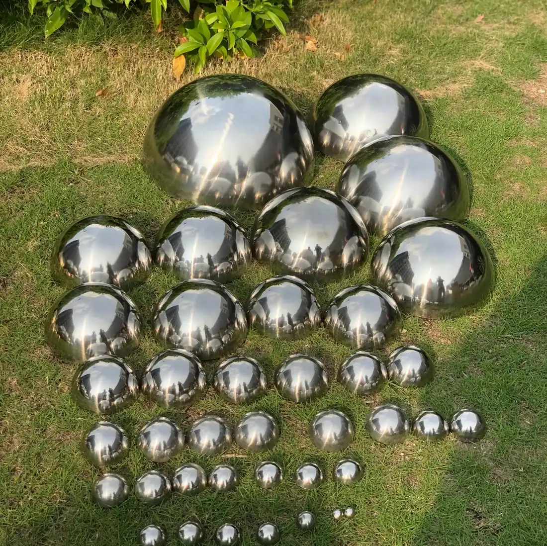 304 のステンレス鋼の Hemisphere