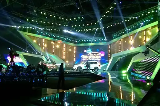 180sqm Transparent Glass LED Screen in Belgium