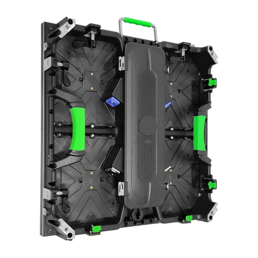 500x1000mm cabinet mounted on truss for touring application