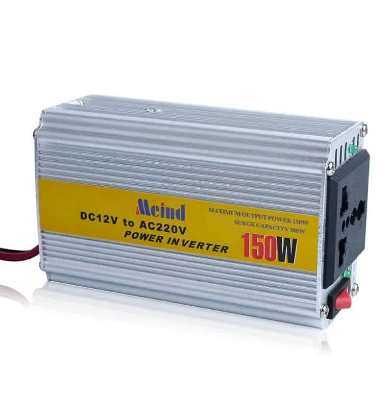 150W Power Inverter for Car with USB Universal Socket view 2