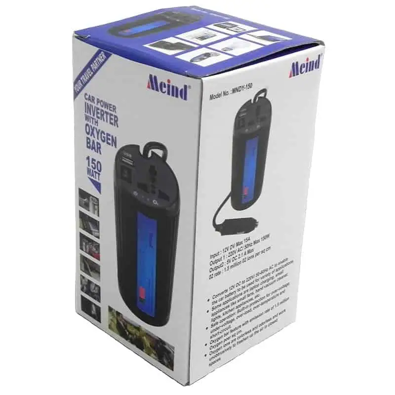 150W Modified Sine Wave Power Inverter Car Inverter with Cup-Shaped detail 4