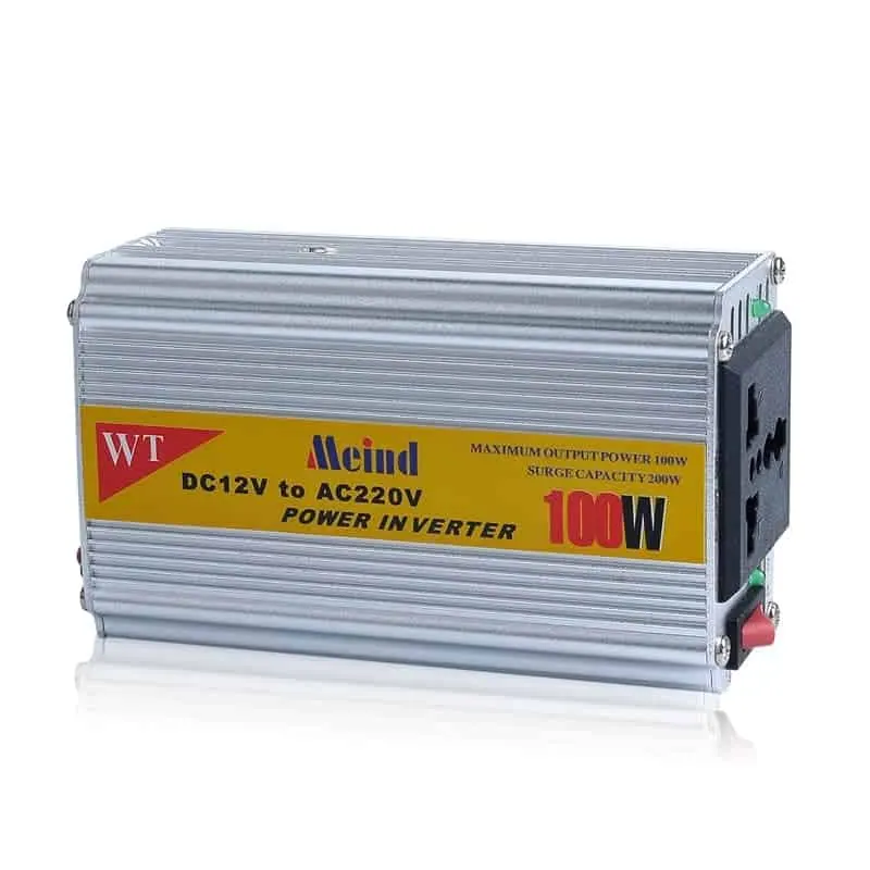 100W Power Inverter for Car DC to AC Converter with USB Universal Socket view 2