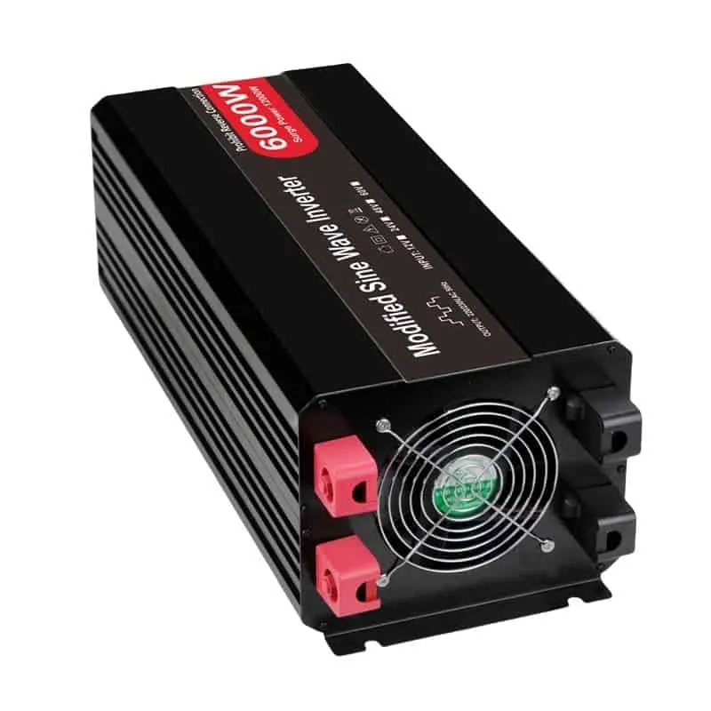 6000 Watt Inverter DC 12V/24V/48V to AC 110V/220V Modified Sine Wave with LCD Display view 3