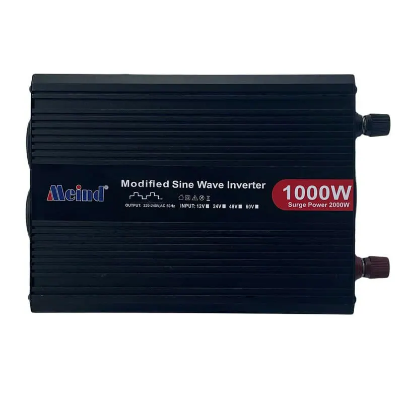1000W DC 12V/24V/48V to AC 110V/220V Modified Sine Wave Peak 2000W Power Inverter view 2