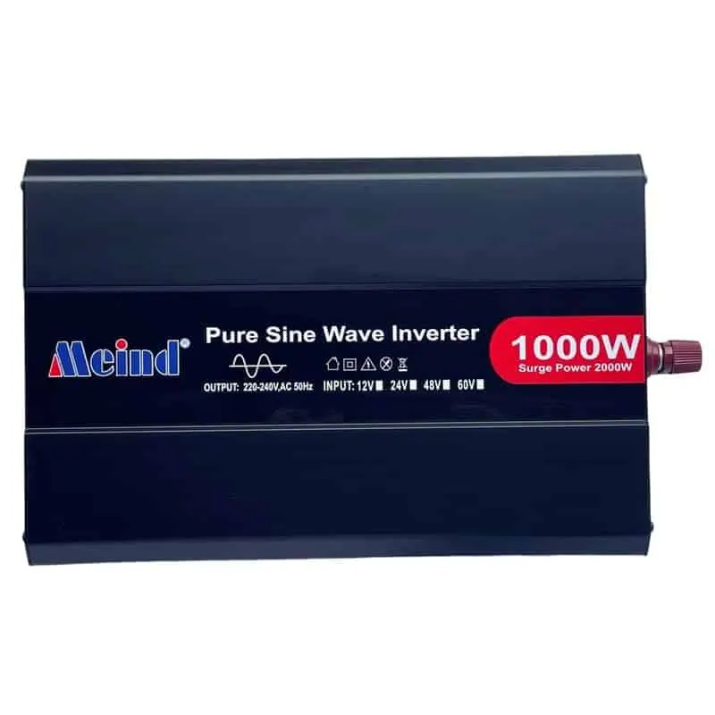 1000W DC 12V/24V/48V to AC 110V/220V Pure Sine Wave Power Inverter with LCD Display view 2