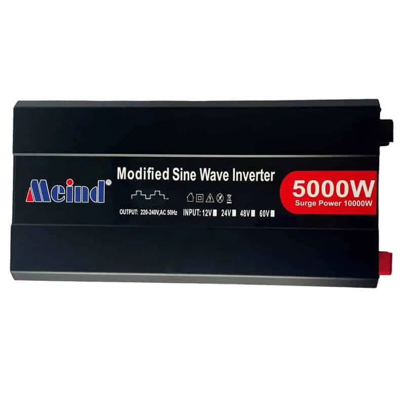 5000W DC12V/24V/48V to AC 110V/220V Modified Sine Wave Power Inverter with LCD Display view 2