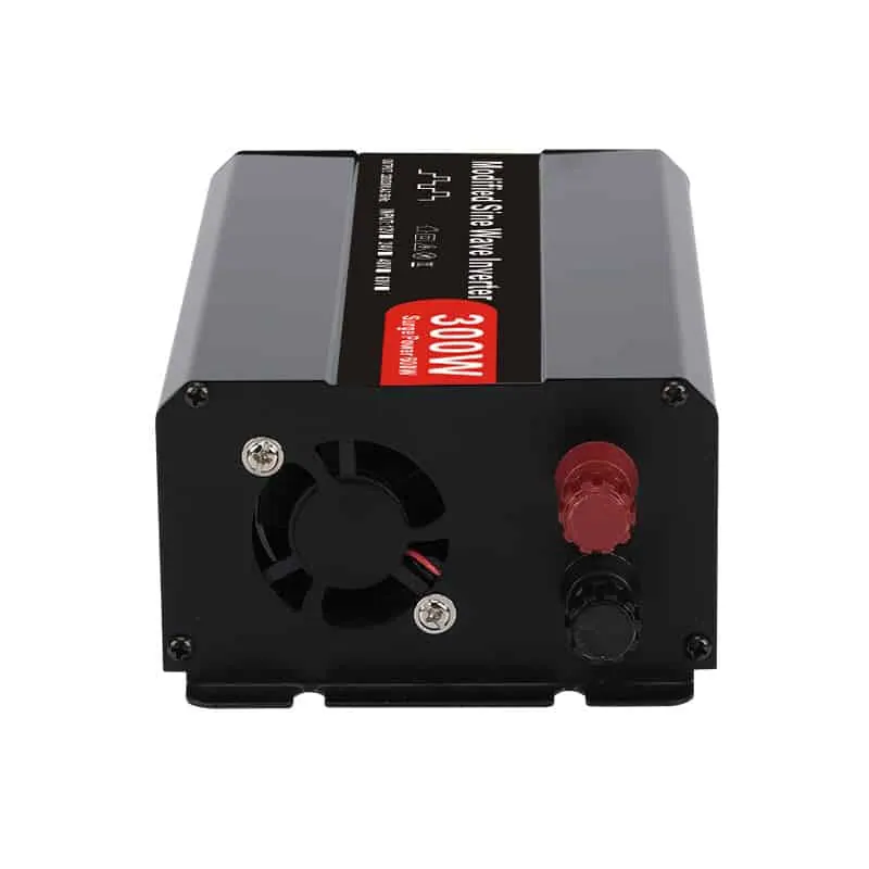 300W DC 12V/24V to AC 110V/220V Modified Sine Wave Peak 600W Power Inverter view 2