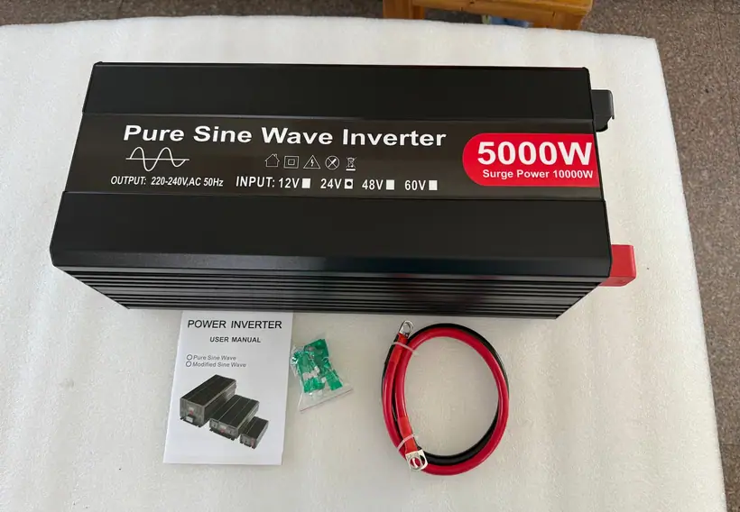 5000-W-Wechselrichter mit reiner Sinuswelle (UK-Buchse, 10.000 W Spitze), Abbildung 3