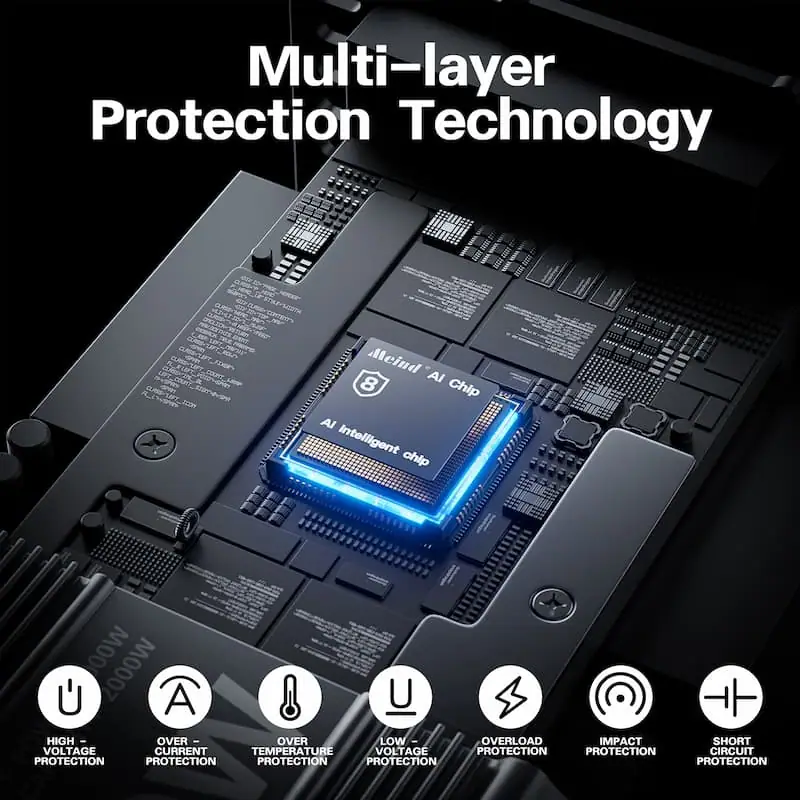 600W DC 12V/24V to AC 110V/220V Pure Sine Wave Power Inverter with LCD Display detail 4