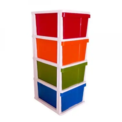 Mega 4 Schubladen Mehrfarben