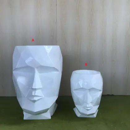 ВНИМАНИЕ ЗАПРЕЩЕНИЕ "ХИД" ПЛАНТЕР ФИБРЕГЛАСС HOME GARDEN OFFICE PLANT POT