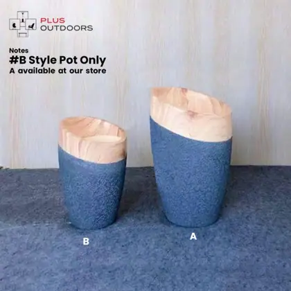 ГАРДЕН ПОТ ФИБРЕГЛАСС HOME GARDEN POT FOR INDOOR & OUTDOOR USE