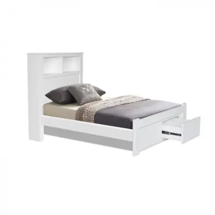 JESSE KING SINLGE BET WITH BOOKCASE AND DRAWS