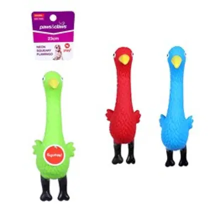 VNYL SQUEAKY FLAMINGO CLIP STRIP