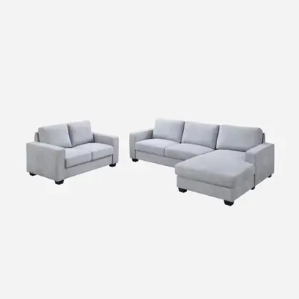 BRAVO 3 SEATER CHAISE PLUS 2 SEATER