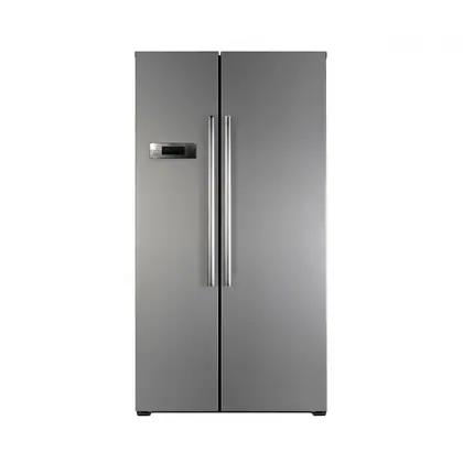 Heller Side by Side Kühl- und Gefrierschrank aus rostfreiem Stahl 562 Liter