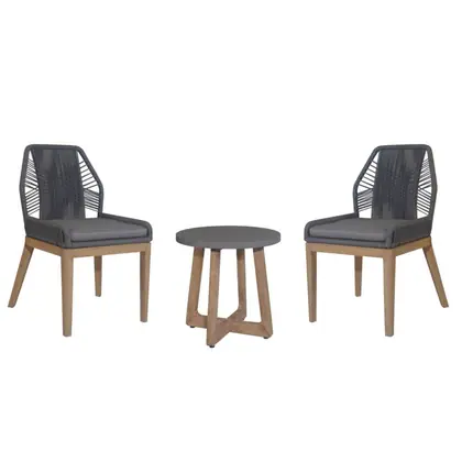 BALMORAL OUTDOOR 3PC CHAT SET