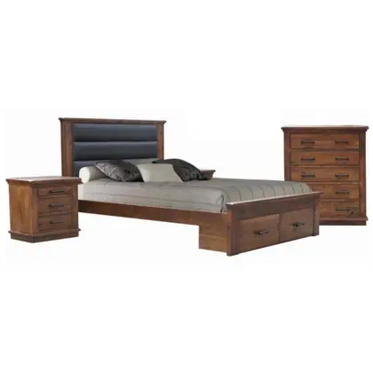 KALIFORNIEN QUEEN BEDROOM SUITE MIT ENTWICKLUNGEN
