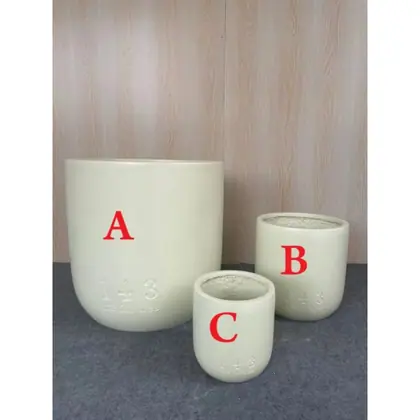 ГАРДЕН ПОТ ФИБРЕГЛАСС HOME GARDEN POT FOR INDOOR & OUTDOOR USE